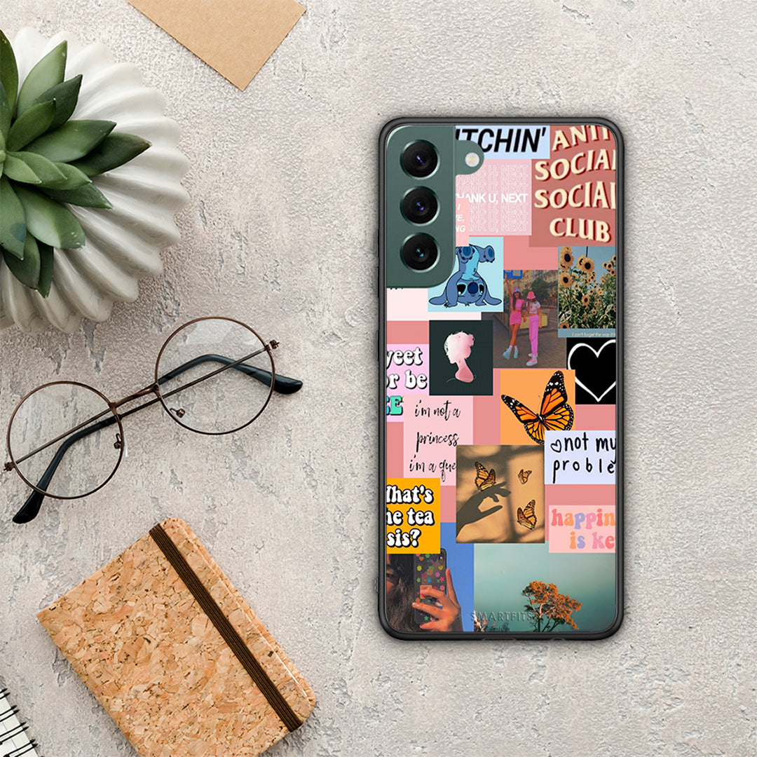 Collage Bitchin - Samsung Galaxy S22 Plus θήκη