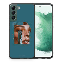 Thumbnail for Θήκη Samsung S22 Plus Cry An Ocean από τη Smartfits με σχέδιο στο πίσω μέρος και μαύρο περίβλημα | Samsung S22 Plus Cry An Ocean case with colorful back and black bezels