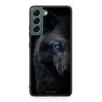 Thumbnail for Samsung S22 Plus Dark Wolf θήκη από τη Smartfits με σχέδιο στο πίσω μέρος και μαύρο περίβλημα | Smartphone case with colorful back and black bezels by Smartfits