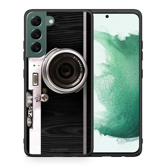 Θήκη Samsung S22 Plus Emily In Paris από τη Smartfits με σχέδιο στο πίσω μέρος και μαύρο περίβλημα | Samsung S22 Plus Emily In Paris case with colorful back and black bezels