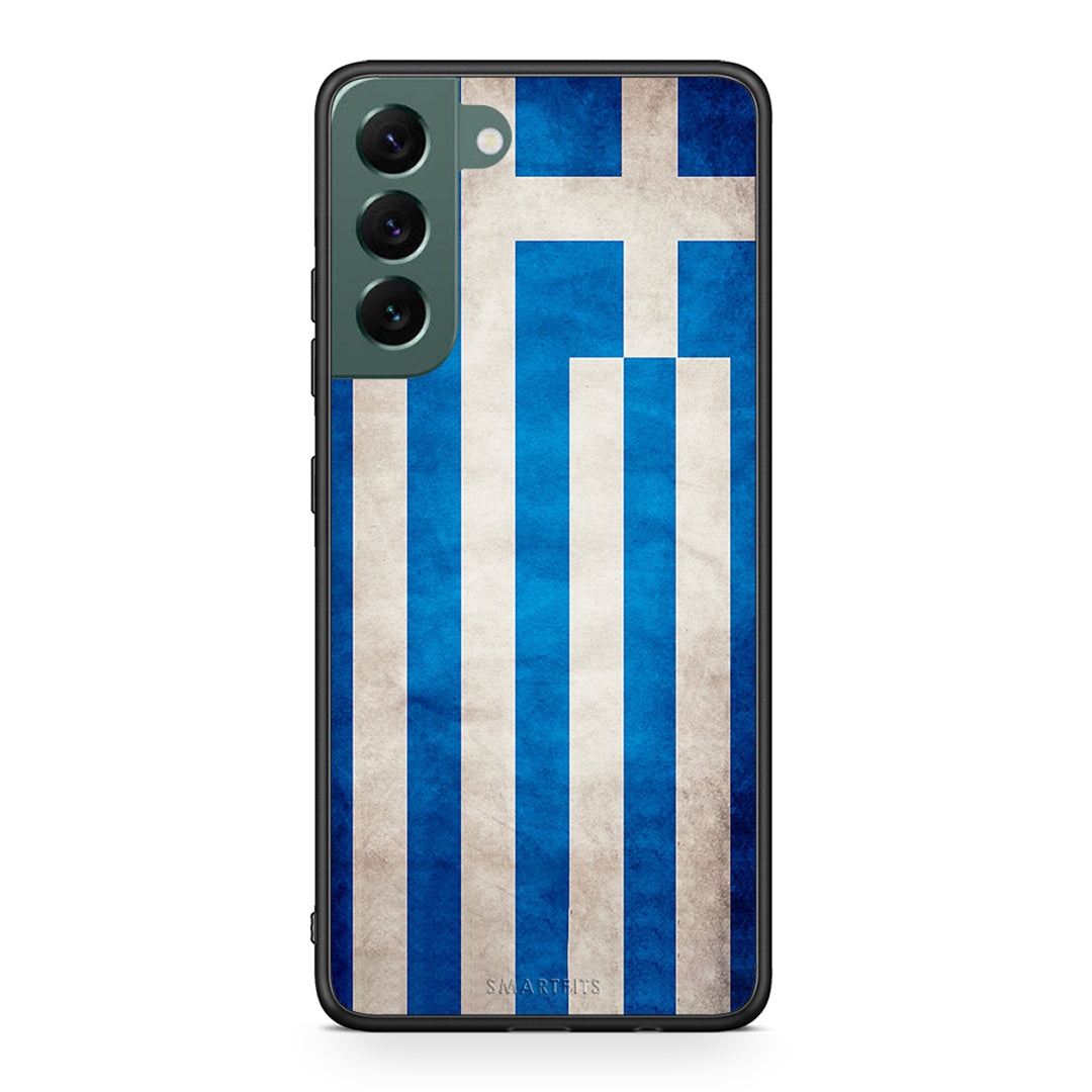 4 - Samsung S22 Plus Greeek Flag case, cover, bumper
