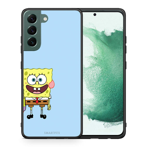 Θήκη Samsung S22 Plus Friends Bob από τη Smartfits με σχέδιο στο πίσω μέρος και μαύρο περίβλημα | Samsung S22 Plus Friends Bob case with colorful back and black bezels