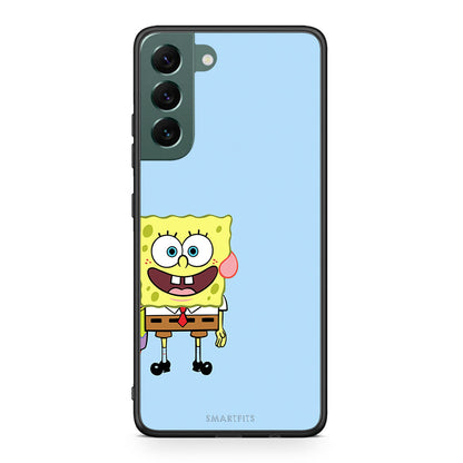 Samsung S22 Plus Friends Bob θήκη από τη Smartfits με σχέδιο στο πίσω μέρος και μαύρο περίβλημα | Smartphone case with colorful back and black bezels by Smartfits