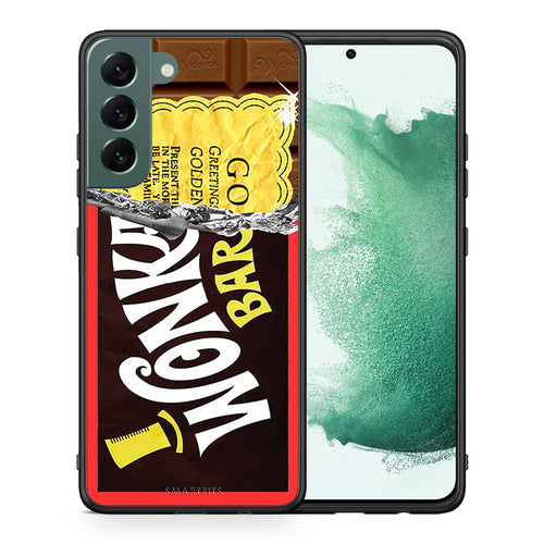 Θήκη Samsung S22 Plus Golden Ticket από τη Smartfits με σχέδιο στο πίσω μέρος και μαύρο περίβλημα | Samsung S22 Plus Golden Ticket case with colorful back and black bezels