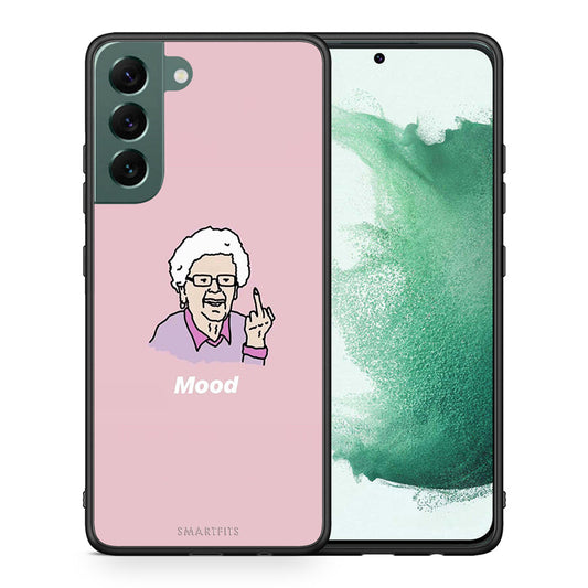 Θήκη Samsung S22 Plus Mood PopArt από τη Smartfits με σχέδιο στο πίσω μέρος και μαύρο περίβλημα | Samsung S22 Plus Mood PopArt case with colorful back and black bezels