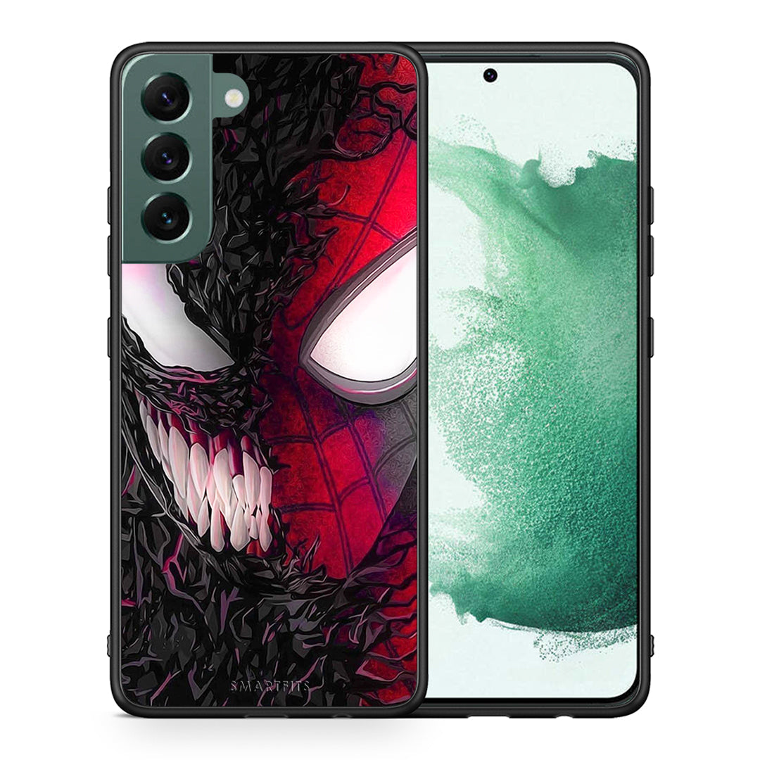 Θήκη iPhone 11 Pro Max SpiderVenom PopArt από τη Smartfits με σχέδιο στο πίσω μέρος και μαύρο περίβλημα | iPhone 11 Pro Max SpiderVenom PopArt case with colorful back and black bezels