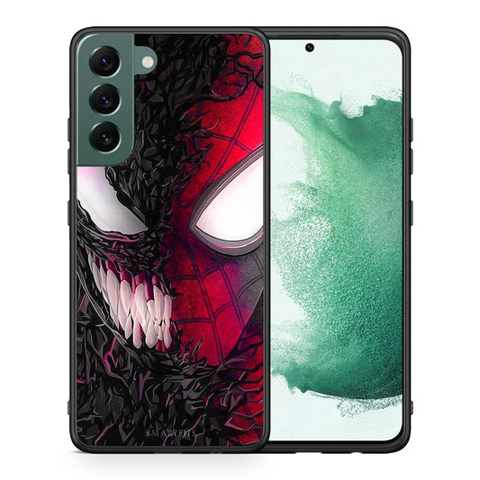 Θήκη iPhone 11 Pro Max SpiderVenom PopArt από τη Smartfits με σχέδιο στο πίσω μέρος και μαύρο περίβλημα | iPhone 11 Pro Max SpiderVenom PopArt case with colorful back and black bezels