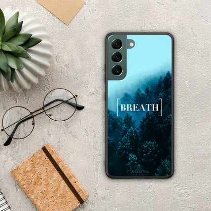 Quote Breath - Samsung Galaxy S22 Plus θήκη