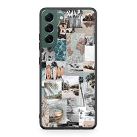 Thumbnail for Samsung S22 Plus Retro Beach Life Θήκη από τη Smartfits με σχέδιο στο πίσω μέρος και μαύρο περίβλημα | Smartphone case with colorful back and black bezels by Smartfits