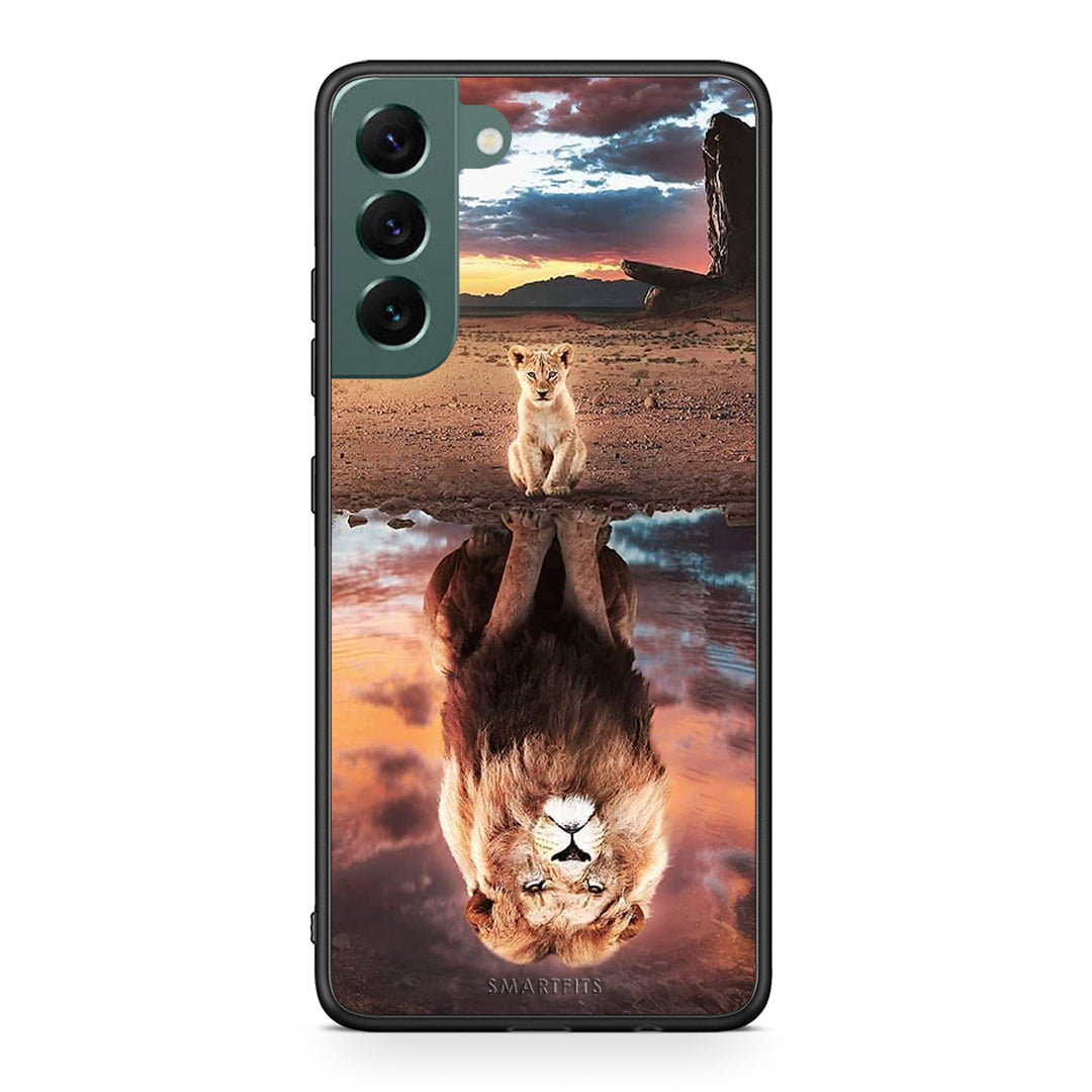 Samsung S22 Plus Sunset Dreams Θήκη Αγίου Βαλεντίνου από τη Smartfits με σχέδιο στο πίσω μέρος και μαύρο περίβλημα | Smartphone case with colorful back and black bezels by Smartfits