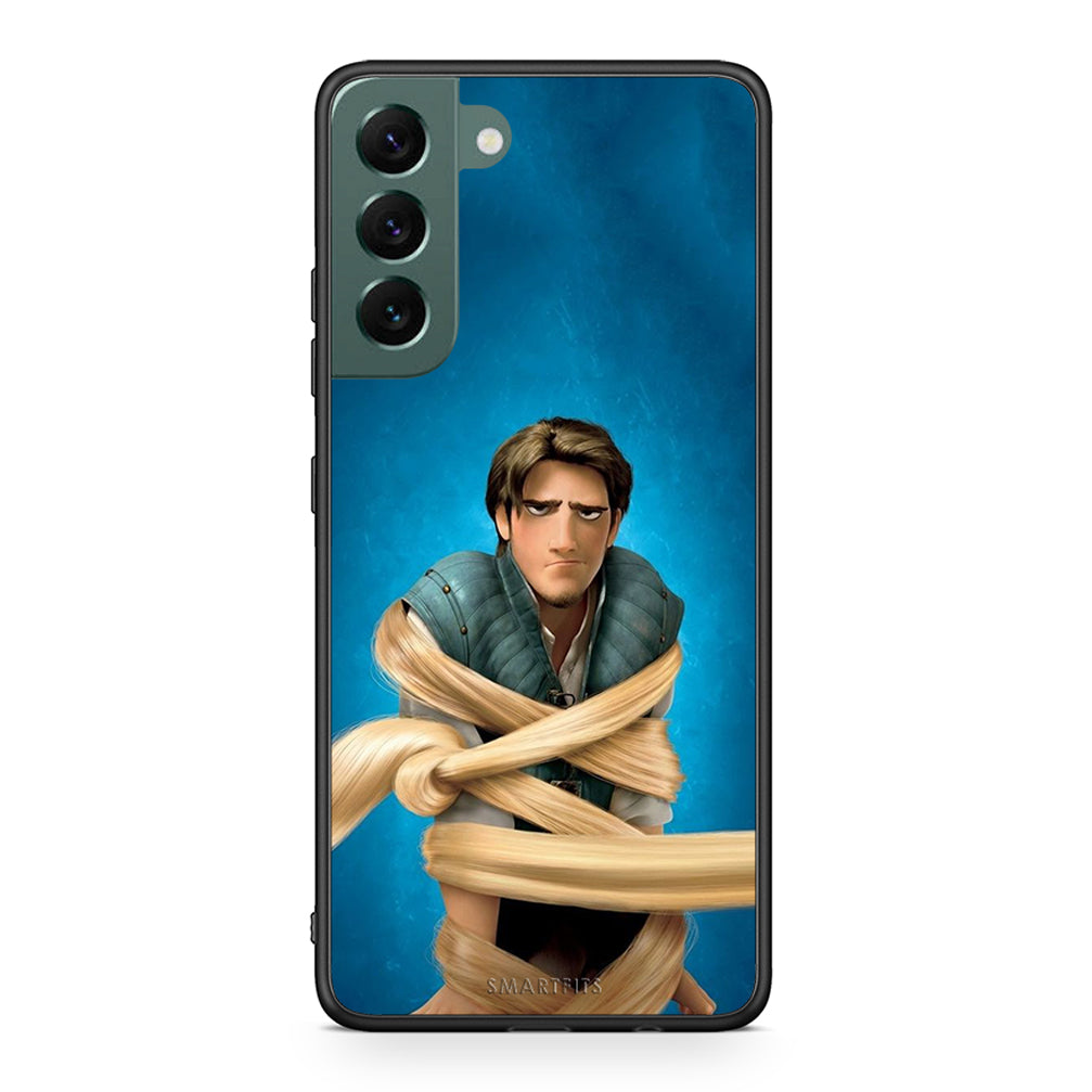 Samsung S22 Plus Tangled 1 Θήκη Αγίου Βαλεντίνου από τη Smartfits με σχέδιο στο πίσω μέρος και μαύρο περίβλημα | Smartphone case with colorful back and black bezels by Smartfits