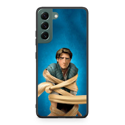Samsung S22 Plus Tangled 1 Θήκη Αγίου Βαλεντίνου από τη Smartfits με σχέδιο στο πίσω μέρος και μαύρο περίβλημα | Smartphone case with colorful back and black bezels by Smartfits