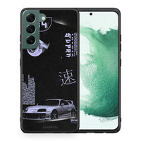 Thumbnail for Θήκη Αγίου Βαλεντίνου Samsung S22 Plus Tokyo Drift από τη Smartfits με σχέδιο στο πίσω μέρος και μαύρο περίβλημα | Samsung S22 Plus Tokyo Drift case with colorful back and black bezels