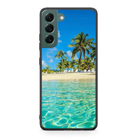 Thumbnail for Samsung S22 Plus Tropical Vibes Θήκη από τη Smartfits με σχέδιο στο πίσω μέρος και μαύρο περίβλημα | Smartphone case with colorful back and black bezels by Smartfits