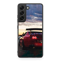 Thumbnail for Samsung S22 Racing Supra θήκη από τη Smartfits με σχέδιο στο πίσω μέρος και μαύρο περίβλημα | Smartphone case with colorful back and black bezels by Smartfits