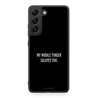 Thumbnail for Samsung S22 Salute θήκη από τη Smartfits με σχέδιο στο πίσω μέρος και μαύρο περίβλημα | Smartphone case with colorful back and black bezels by Smartfits