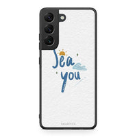 Thumbnail for Samsung S22 Sea You Θήκη από τη Smartfits με σχέδιο στο πίσω μέρος και μαύρο περίβλημα | Smartphone case with colorful back and black bezels by Smartfits