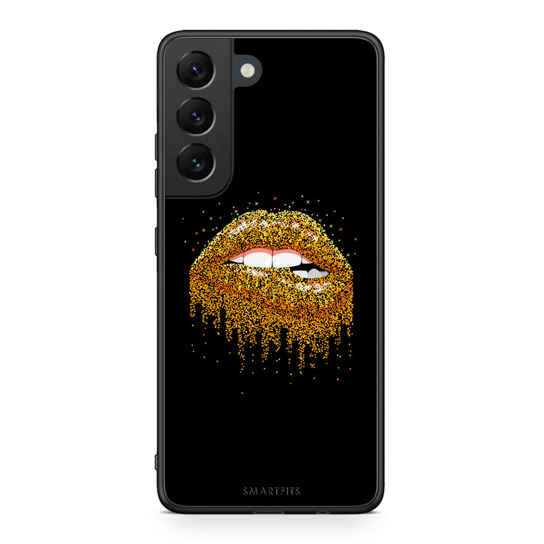 4 - Samsung S22 Golden Valentine case, cover, bumper