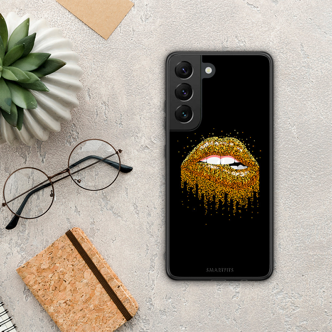 Valentine Golden - Samsung Galaxy S22 θήκη