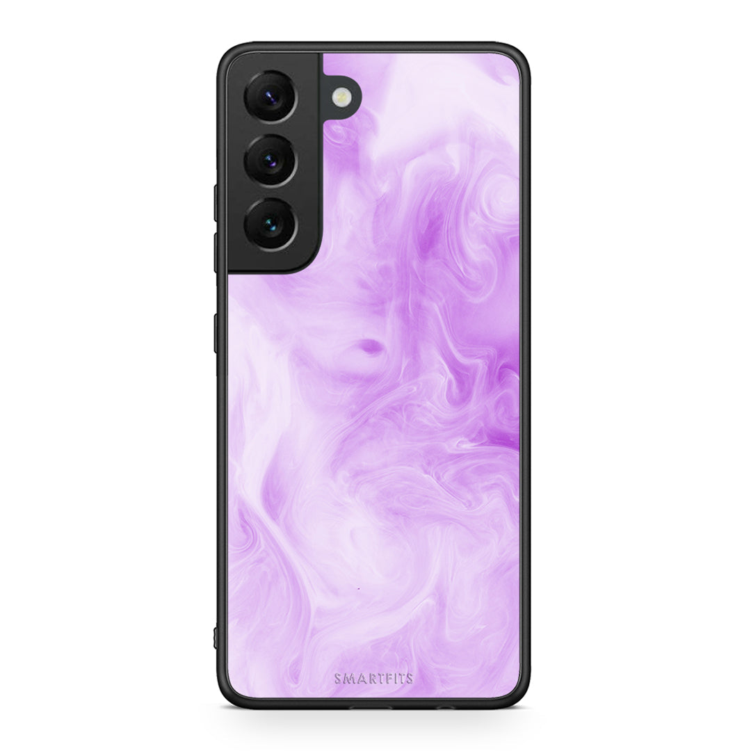 99 - Samsung S22 Watercolor Lavender case, cover, bumper
