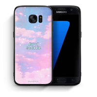 Thumbnail for Θήκη Αγίου Βαλεντίνου Samsung S7 Anti Social από τη Smartfits με σχέδιο στο πίσω μέρος και μαύρο περίβλημα | Samsung S7 Anti Social case with colorful back and black bezels