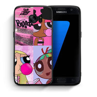 Thumbnail for Θήκη Αγίου Βαλεντίνου Samsung S7 Bubble Girls από τη Smartfits με σχέδιο στο πίσω μέρος και μαύρο περίβλημα | Samsung S7 Bubble Girls case with colorful back and black bezels