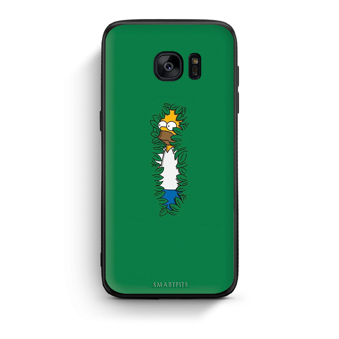 samsung s7 Bush Man Θήκη Αγίου Βαλεντίνου από τη Smartfits με σχέδιο στο πίσω μέρος και μαύρο περίβλημα | Smartphone case with colorful back and black bezels by Smartfits