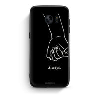 Thumbnail for samsung s7 edge Always & Forever 1 Θήκη Αγίου Βαλεντίνου από τη Smartfits με σχέδιο στο πίσω μέρος και μαύρο περίβλημα | Smartphone case with colorful back and black bezels by Smartfits
