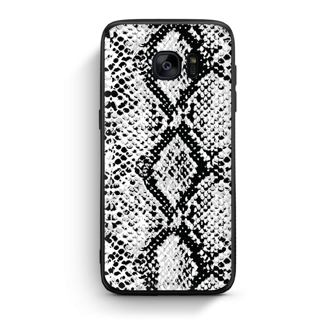 24 - samsung galaxy s7 White Snake Animal case, cover, bumper