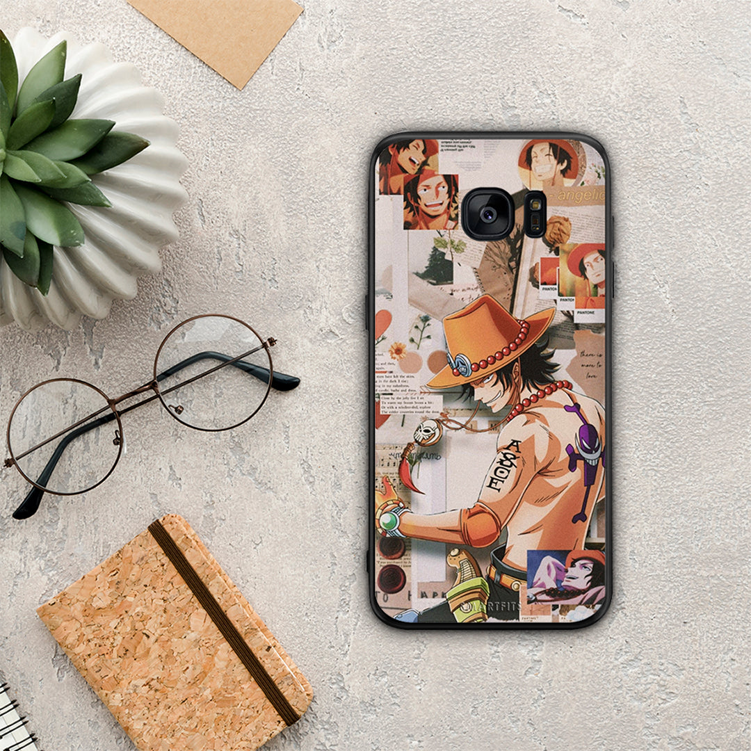 Anime Collage - Samsung Galaxy S7 Edge θήκη