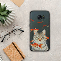 Thumbnail for Cat Goldfish - Samsung Galaxy S7 θήκη