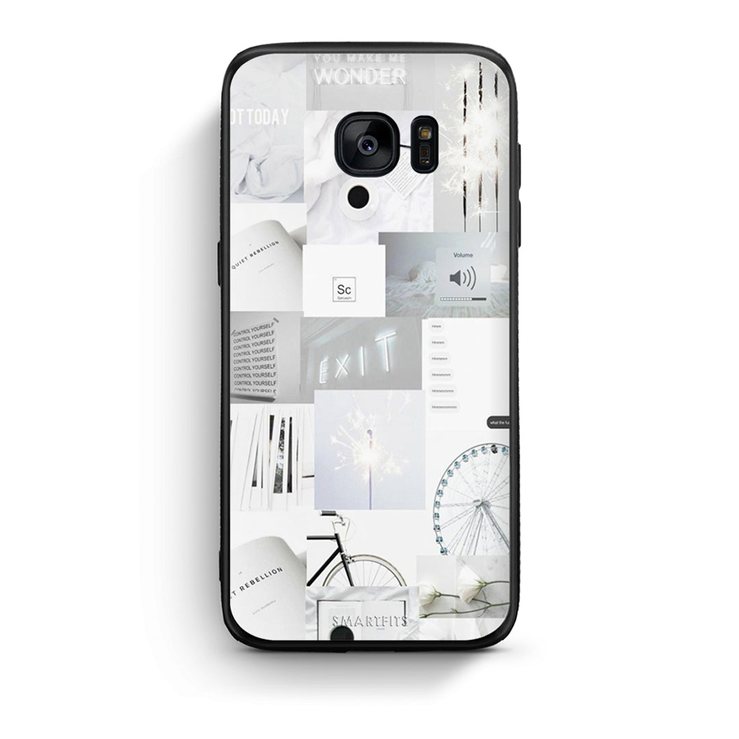 samsung s7 edge Collage Make Me Wonder Θήκη Αγίου Βαλεντίνου από τη Smartfits με σχέδιο στο πίσω μέρος και μαύρο περίβλημα | Smartphone case with colorful back and black bezels by Smartfits