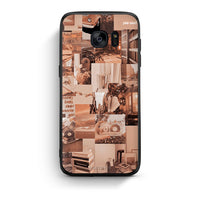 Thumbnail for samsung s7 edge Collage You Can Θήκη Αγίου Βαλεντίνου από τη Smartfits με σχέδιο στο πίσω μέρος και μαύρο περίβλημα | Smartphone case with colorful back and black bezels by Smartfits