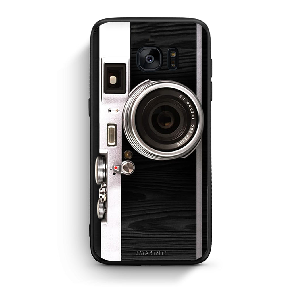 samsung s7 edge Emily In Paris θήκη από τη Smartfits με σχέδιο στο πίσω μέρος και μαύρο περίβλημα | Smartphone case with colorful back and black bezels by Smartfits