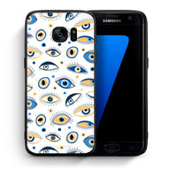 Thumbnail for Θήκη Samsung S7 Edge Ftou Ftou από τη Smartfits με σχέδιο στο πίσω μέρος και μαύρο περίβλημα | Samsung S7 Edge Ftou Ftou case with colorful back and black bezels