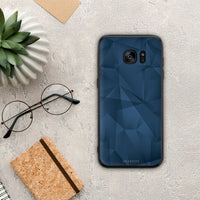Thumbnail for Geometric Blue Abstract - Samsung Galaxy S7 θήκη