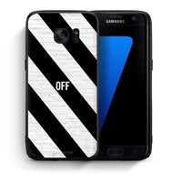 Thumbnail for Θήκη Samsung S7 Edge Get Off από τη Smartfits με σχέδιο στο πίσω μέρος και μαύρο περίβλημα | Samsung S7 Edge Get Off case with colorful back and black bezels