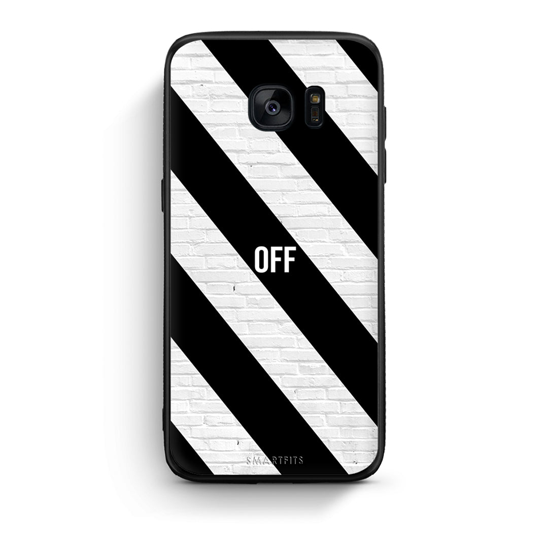 samsung s7 edge Get Off θήκη από τη Smartfits με σχέδιο στο πίσω μέρος και μαύρο περίβλημα | Smartphone case with colorful back and black bezels by Smartfits