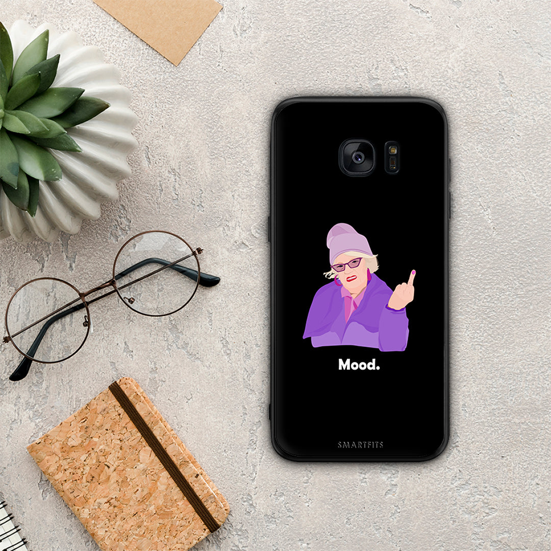 Grandma Mood Black - Samsung Galaxy S7 θήκη