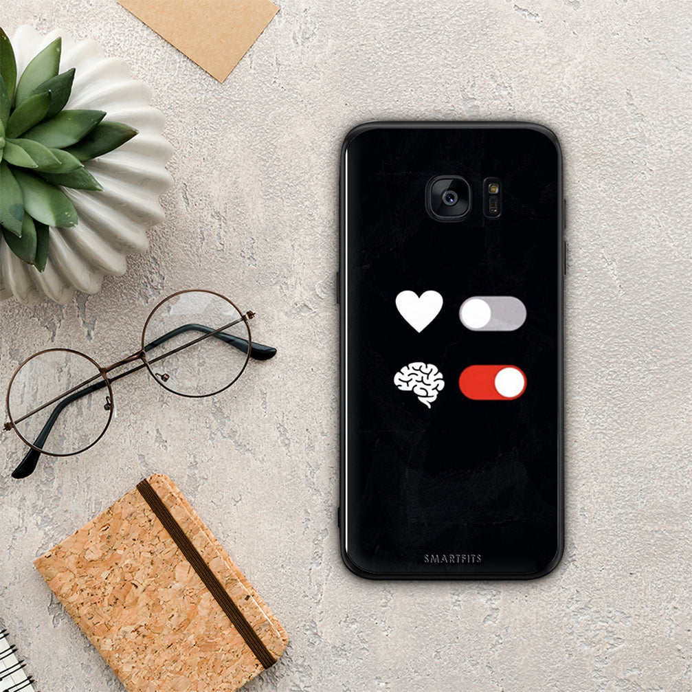 Heart Vs Brain - Samsung Galaxy S7 Edge θήκη