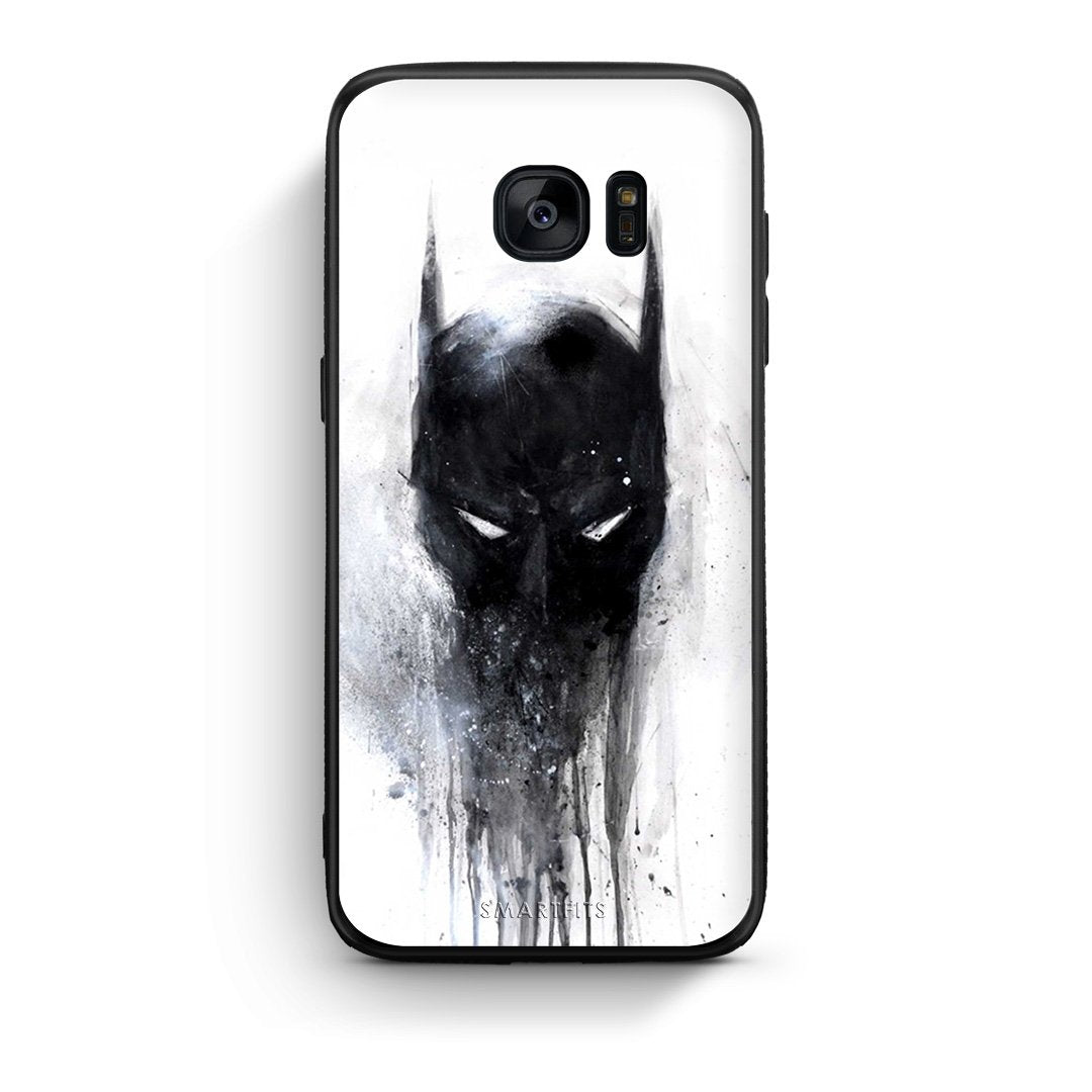 4 - samsung s7 Paint Bat Hero case, cover, bumper