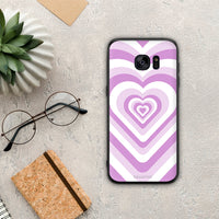 Thumbnail for Lilac Hearts - Samsung Galaxy S7 θήκη