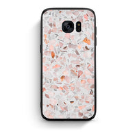 Thumbnail for samsung s7 Marble Terrazzo θήκη από τη Smartfits με σχέδιο στο πίσω μέρος και μαύρο περίβλημα | Smartphone case with colorful back and black bezels by Smartfits