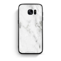 Thumbnail for 2 - samsung galaxy s7 White marble case, cover, bumper