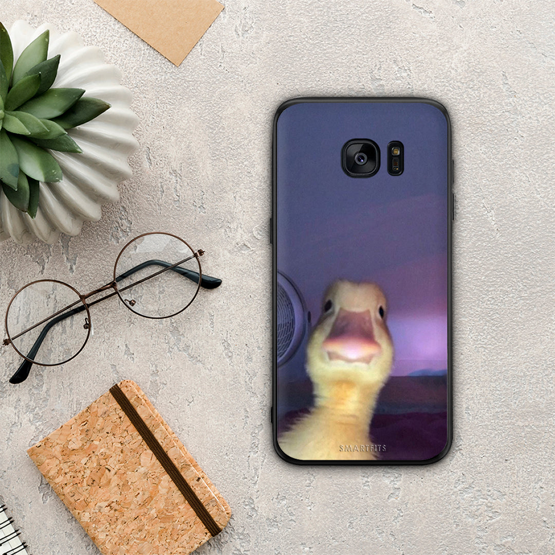 Meme Duck - Samsung Galaxy S7 Edge θήκη