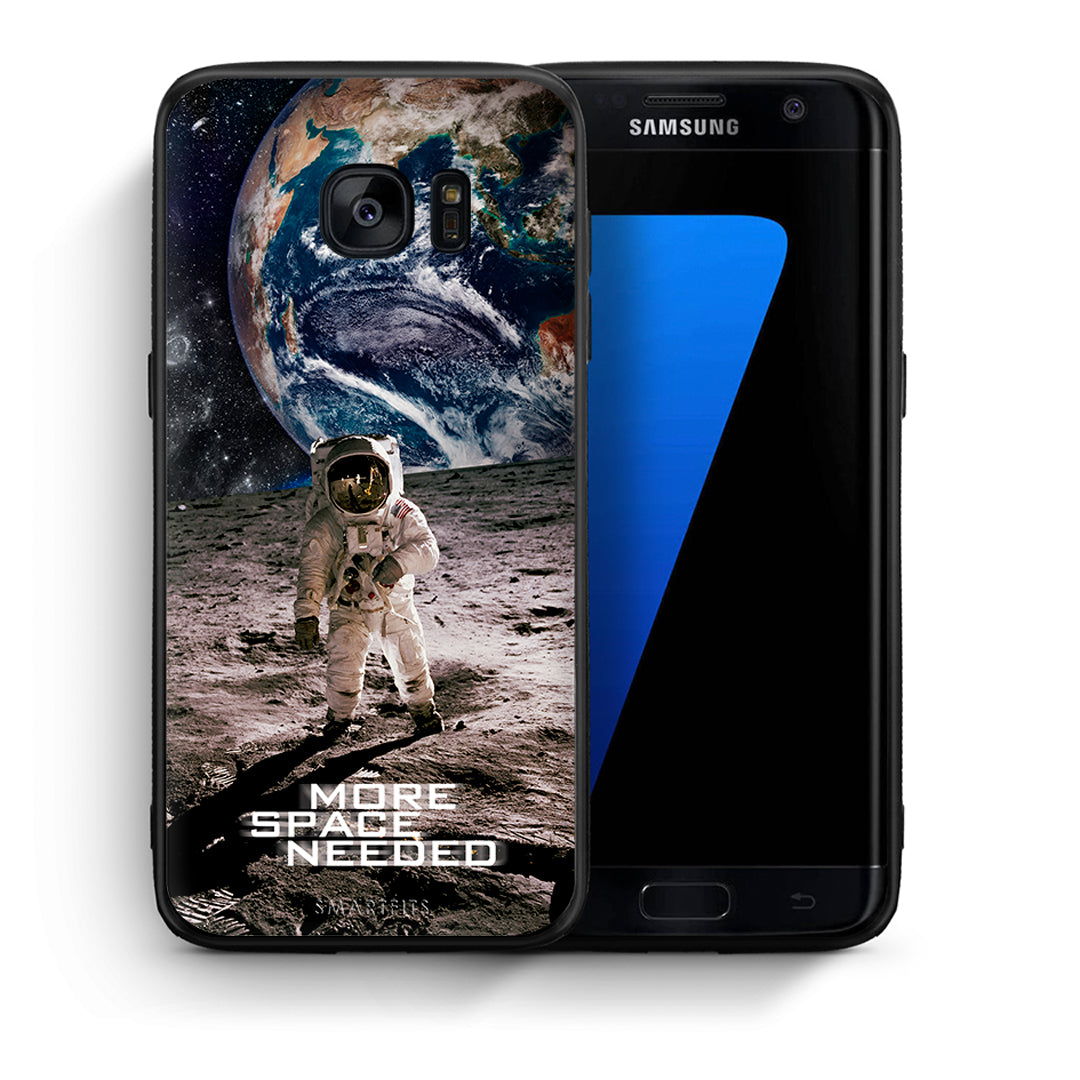 Θήκη Samsung S7 Edge More Space από τη Smartfits με σχέδιο στο πίσω μέρος και μαύρο περίβλημα | Samsung S7 Edge More Space case with colorful back and black bezels
