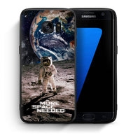 Thumbnail for Θήκη Samsung S7 Edge More Space από τη Smartfits με σχέδιο στο πίσω μέρος και μαύρο περίβλημα | Samsung S7 Edge More Space case with colorful back and black bezels
