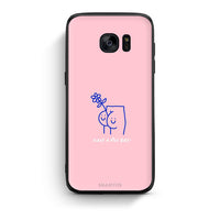 Thumbnail for samsung s7 Nice Day θήκη από τη Smartfits με σχέδιο στο πίσω μέρος και μαύρο περίβλημα | Smartphone case with colorful back and black bezels by Smartfits