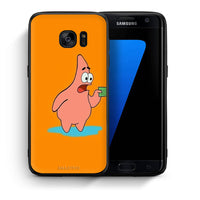 Thumbnail for Θήκη Αγίου Βαλεντίνου Samsung S7 No Money 1 από τη Smartfits με σχέδιο στο πίσω μέρος και μαύρο περίβλημα | Samsung S7 No Money 1 case with colorful back and black bezels