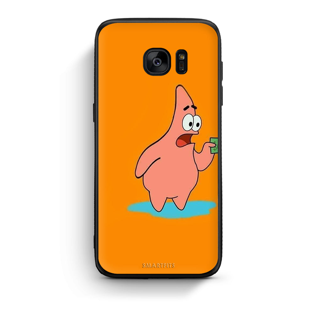 samsung s7 No Money 1 Θήκη Αγίου Βαλεντίνου από τη Smartfits με σχέδιο στο πίσω μέρος και μαύρο περίβλημα | Smartphone case with colorful back and black bezels by Smartfits